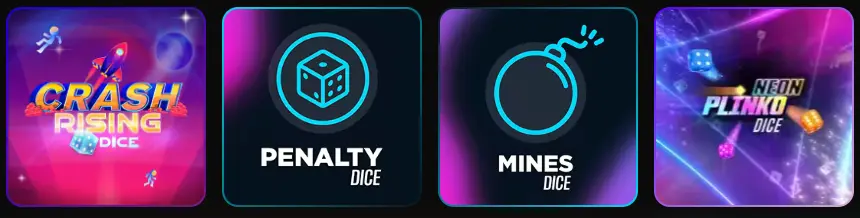 Minigames in het VERSAILLES CASINO
